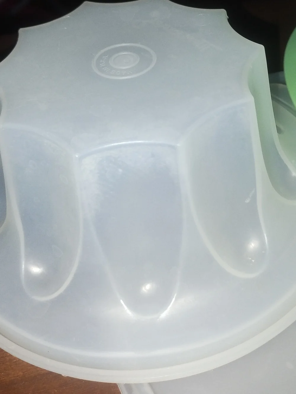 Vintage Mint Green Tupperware 9 Inch Jel-Ring Mold Model #1201